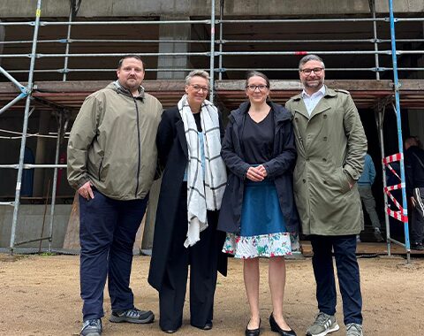 Richtfest an der Grundschule Anna-Susanna-Stieg