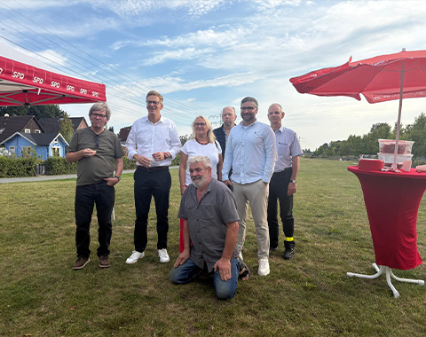 Sommertour mit Dirk Kienscherf in Schnelsen