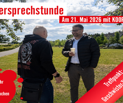 Bürgersprechstunde im Mai